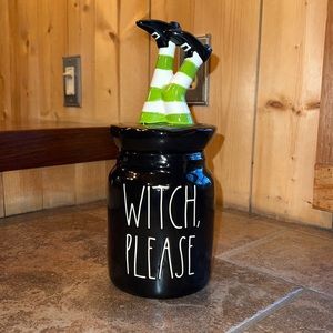 Rae Dunn “Witch, Please” Canister